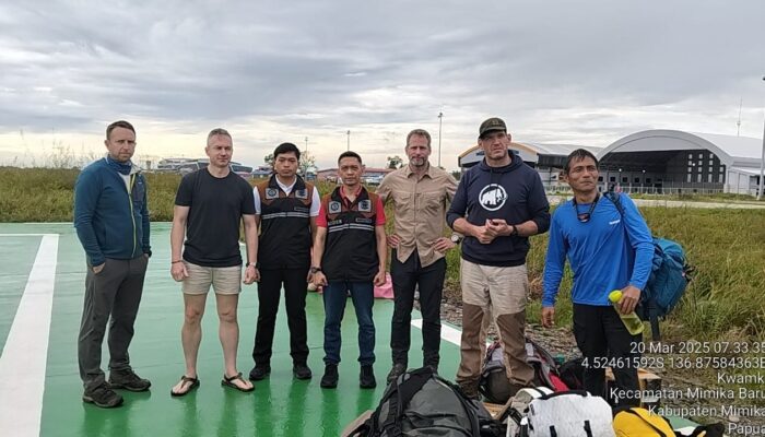 Tidak Kantongi Izin Pendakian, 7 Pendaki Diamankan Pihak Polres Mimika