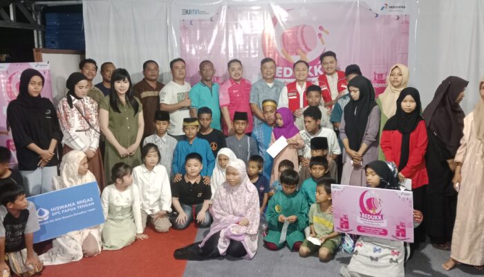 Pertamina Gelar “Bedukk” Berbagi Dengan Anak-anak Yayasan Laskar Pelangi