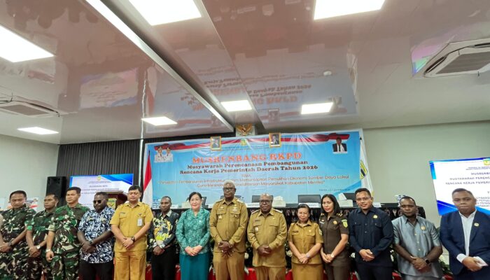 Menuju Mimika Sejahtera, Musrenbang RKPD 2026 Fokus Bangun Infrastruktur dan Pulihkan Ekonomi Lokal