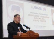 Peluncuran ‘Media and Peace Forum’, Baca Berita Korut, Ketum JMSI: Hati-hati Terbawa Propaganda Barat