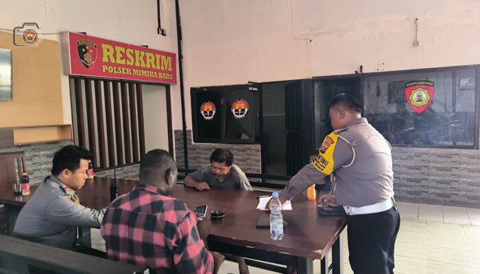 Jaga Kamtibmas, Polsek Miru dan Tokoh Adat Gerebek Penjual Sopi di Kamoro Jaya