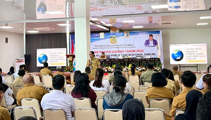 Dorong inovasi ASN, Mimika Tegaskan Komitmen Wujudkan Pelayanan Publik Yang Adaptif