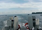Lanal Timika Gelar Latihan Manuver Taktis Laut: Letkol Hery: Membentuk Kesiapsiagaan dan Sinergi Unsur Patroli