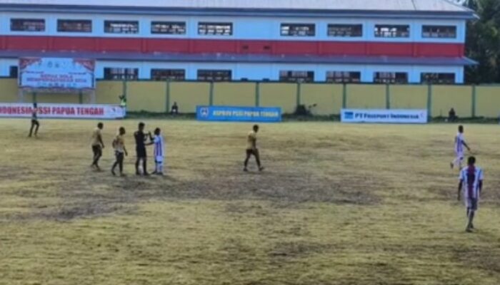 Lanjutan Liga 4 Asprov Papua Tengah: Persinab Nabire Tahan Imbang Persemi Mimika 1-1