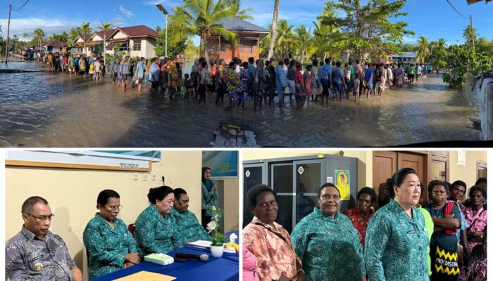 Tepati Janji Usai Dilantik, Susi Rettob Kunjungi Bumi Kokonao Disambut Antusias Warga Sosialisasikan Program PKK