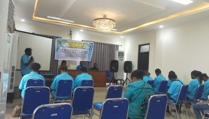 Peningkatan Kapasitas Kader Posyandu, Distrik Mimika Baru Siapkan Yankes Lebih Baik