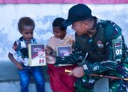 TNI Hadir untuk Anak Negeri, Bagikan Susu demi Gizi Sehat