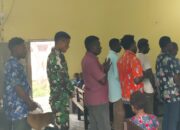 Wujud Kedekatan TNI dan Masyarakat, Satgas TMMD Laksanakan Ibadah Minggu Bersama Warga