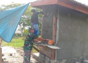 Satgas TMMD ke 124 Kodim 1710/Mimika Kebut Pembuatan MCK