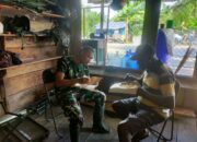 Jalin Keakraban, Personel Satgas TMMD 124 Kodim 1710/Mimika Masak Dan Makan Bareng Warga