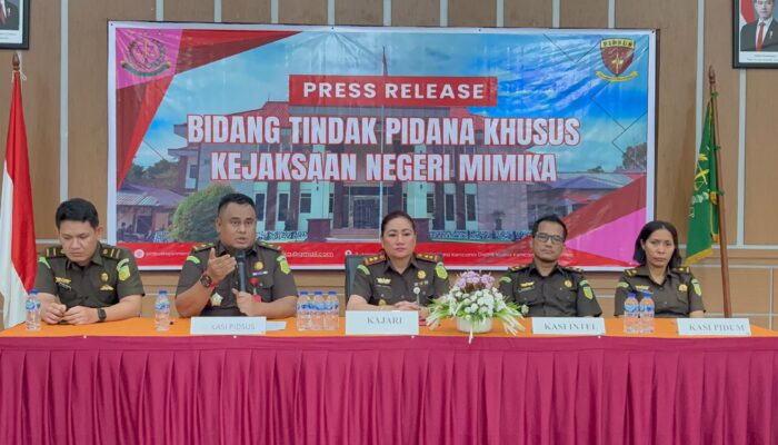 Kejari Mimika Tetapkan Seorang Tersangka Dugaan Korupsi Pembangunan Jembatan di Agimuga, Kerugian Negara Capai 771 Juta