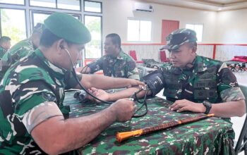 Satgas TMMD Gelar Aksi Donor Darah, Wujud Kepedulian untuk Kemanusiaan