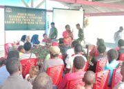 Satgas TMMD Bersama Dinkes Mimika Penyuluhan Kesehatan dan Stunting di Kampung Pigapu