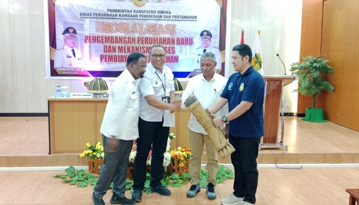 DPKPP Mimika Sosialisasi Pengembangan Perumahan dan Akses Pembiayaan, Pemda Rencana Bangun 1500 Unit Rumah Berbagai Tipe