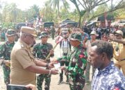 Bupati Mimika Buka TMMD ke-124: Kodim 1710/Mimika Bangun 5 Rumah, MCK, dan Gelar Penyuluhan Bahaya Miras