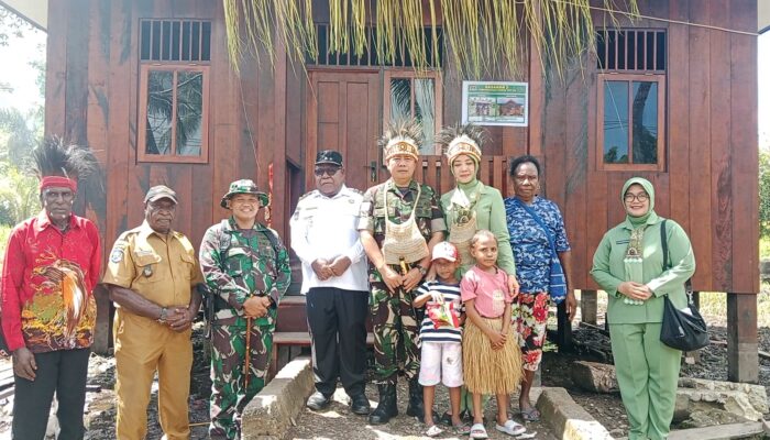 TMMD ke-124 Resmi Ditutup, Dandim 1710/ Mimika Paparkan Hasil Pencapaian Sasaran Fisik Dihadapan Pangdam Cendrawasih