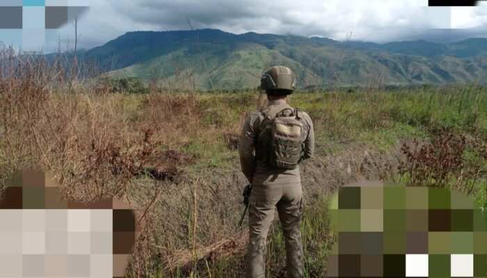 Satgas Ops Damai Cartenz Amankan Penanaman Jagung Serentak di Wamena