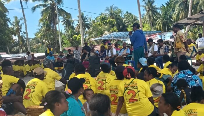 Koordinator Akar Rumput Yakin Pasangan MariYo Menang Mutlak di Biak Numfor