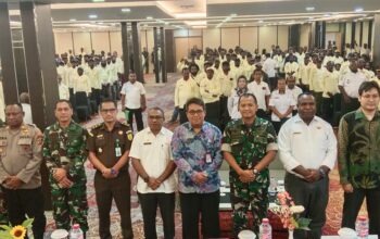 DPMK Mimika Kumpulkan Aparatur Berikan Pemahaman Tentang Tupoksi Dalam Pemkam