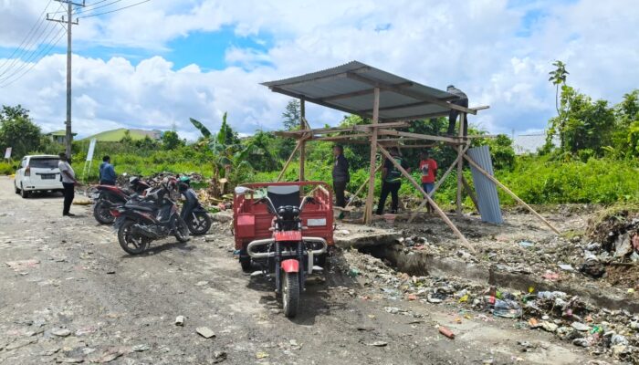 Pos Pemantauan Resmi Berdiri di Nawaripi, Pembuang Sampah Sembarangan Siap-Siap Akan Dikenakan Sanksi