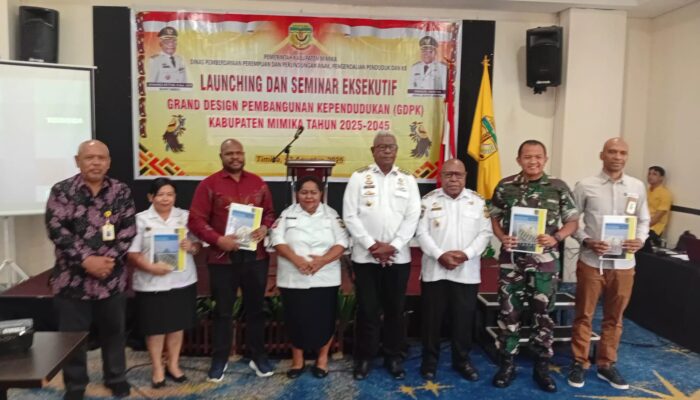 Mimika Jadi Kabupaten Pertama di Papua Tengah Susun Grand Design Pembangunan Kependudukan 2025–2045