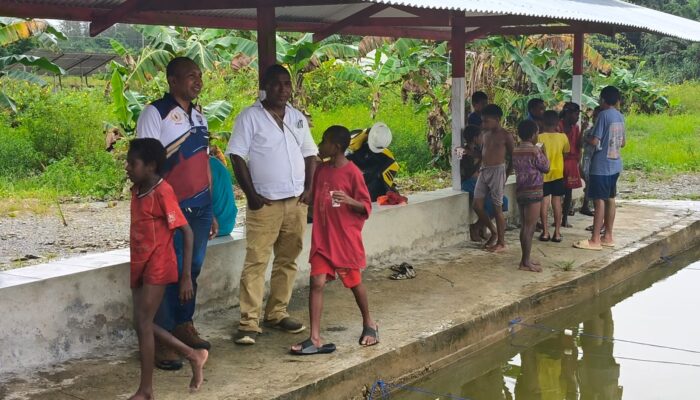 Kampung Nawaripi Jaring Bibit Perenang Muda Lewat Lomba Renang Tradisional, Kordiali: Bakat Renang Anak Kamoro Bisa Tembus Kejuaraan Nasional