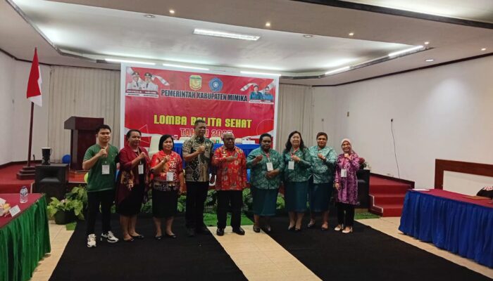 Wujud Perhatian Pemerintah, Dinkes dan TP PKK Mimika Gelar Lomba Balita Sehat Tahun 2025
