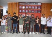 Dandim 1710/Mimika Terima Kunjungan Silaturahmi KPU Dan Bawaslu Kabupaten Mimika