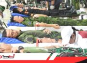 Kogabwilhan III gelar Baksos Donor Darah Peringati Hut ke-80 Ri Dan Hut Ke-6 Kogabwilhan III