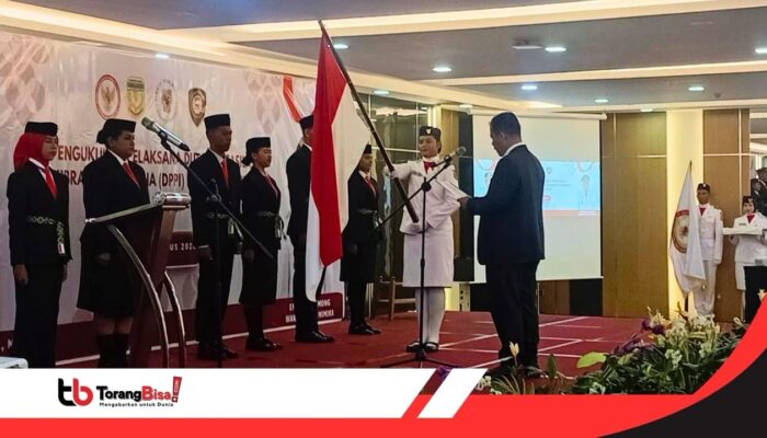 Duta Pancasila Paskibraka Indonesia Resmi Dikukuhkan di Mimika, Generasi Muda Menjaga Ideologi Bangsa
