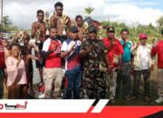 Perlombaan Renang Tradisional Tingkat SD SMP, Warnai HUT RI ke-80 di Kampung Nawaripi, Maikel Mameyau dan Altin Keluar Sebagai Yang Terbaik