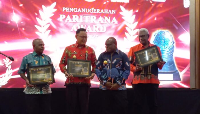 Prestasi Gemilang, Kabupaten Mimika Sabet Juara I Paritrana Award 2025