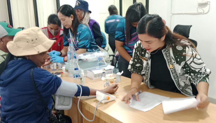 Puskesmas Wania Hadirkan Rikkes Gratis Saat Jumat Bersih