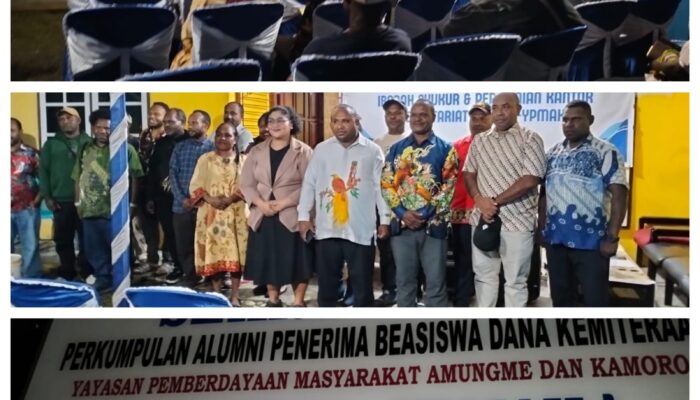 Resmikan Papan Nama dan Sekretariat, Alumni Beasiswa YPMAK Rencana Gelar Deklarasi dan Inagurasi Pendirian Organisasi Pada Pertengahan September, Hilarius: Seluruh Alumni Diharapkan Hadir