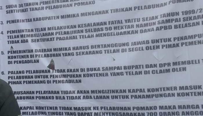 Sengketa Tanah di Pelabuhan Poumako Picu Aksi Buruh, Saleh Alhamid: Saya Hanya Jalankan Putusan Hukum