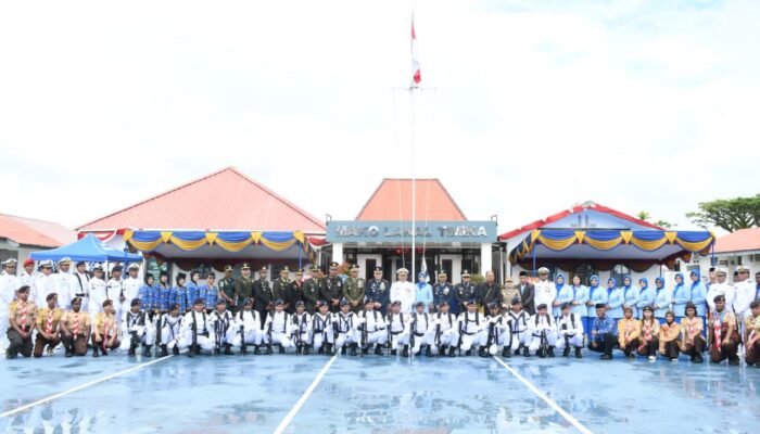 Peringatan HUT ke-80 TNI-AL di Timika, Amanat KSAL: Wujudkan Visi TNI AL Yang Modern, Berdaya Gentar Kawasan Mendukung Indonesia Emas 2045