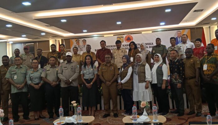 BPBD Mimika Gelar Sosialisasi Indeks Ketahanan Daerah IKD