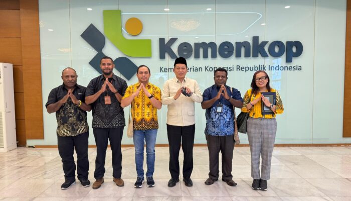 Wujudkan Kemandirian Ekonomi Lewat UMKM, Plt Kadis Koperasi Mimika Lakukan Audiensi Strategis Bersama Kementerian Koperasi