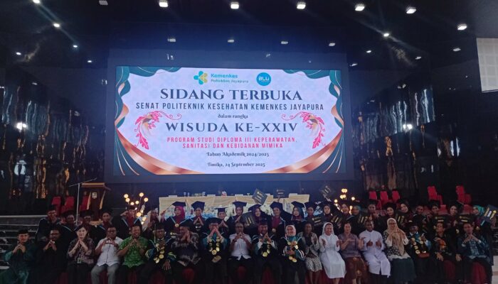 292 Mahasiswa Poltekkes di Wisuda, Asisten I Ananias: Wisuda Awal Pengabdian Untuk Kesehatan Bangsa