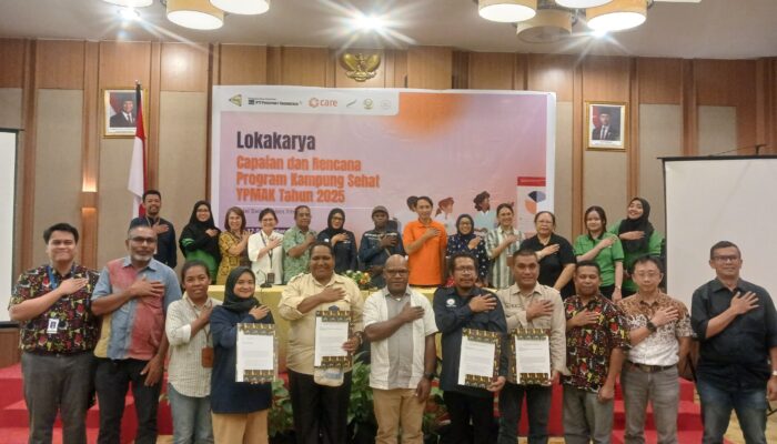 YPMAK Perpanjang Program Kampung Sehat Sampai 2027
