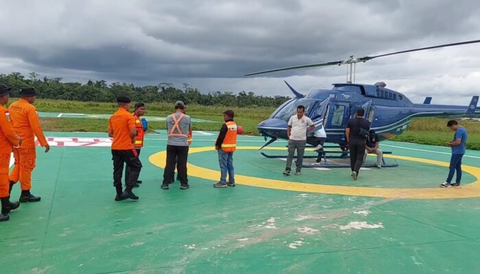 Helikopter PK-IWS Milik Intan Angkasa Hilang Kontak, Tim SAR Gabungan Bersiap Lakukan Pencarian
