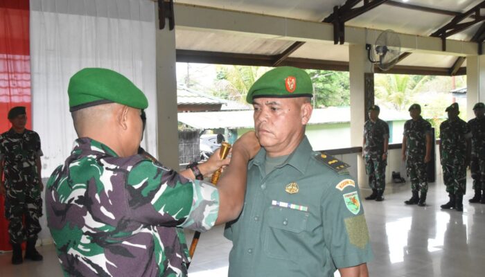 Tradisi Korps Raport, Sebanyak 33 Prajurit Kodim 1710/ Mimika Naik Pangkat