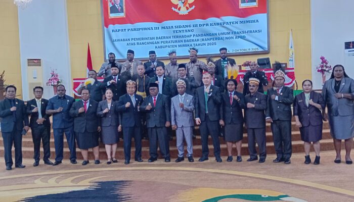 Rapat Paripurna Masa Sidang III, Ini Jawaban Pemerintah Terhadap Pandangan Umum Fraksi-fraksi 8 Ranperda Non APBD