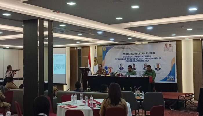 Dukcapil Gelar FKP, Tingkatan Pelayanan Terhadap Penduduk Rentan Adminduk