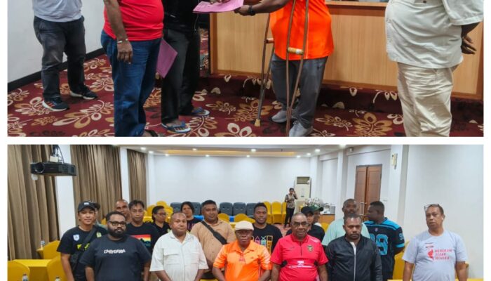 Petrus Yumte Ditunjuk Jadi Plt Ketua Askab Mimika