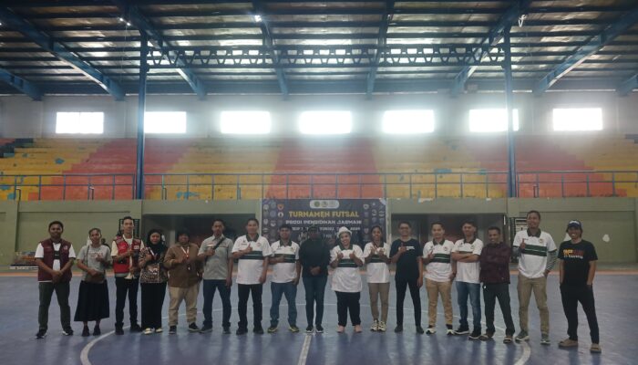 Resmi Bergulir Turnamen Futsal STKIP Hermon Timika Dikuti 32 Tim
