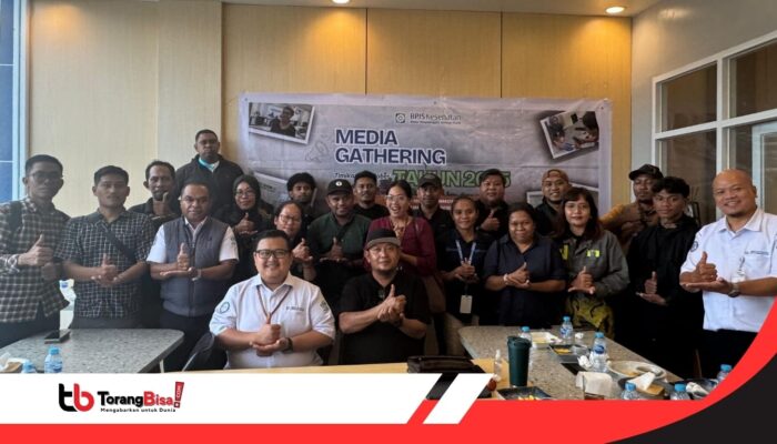BPJS Kesehatan Jayapura Ajak Media Perkuat Literasi JKN di Mimika Tahun 2025