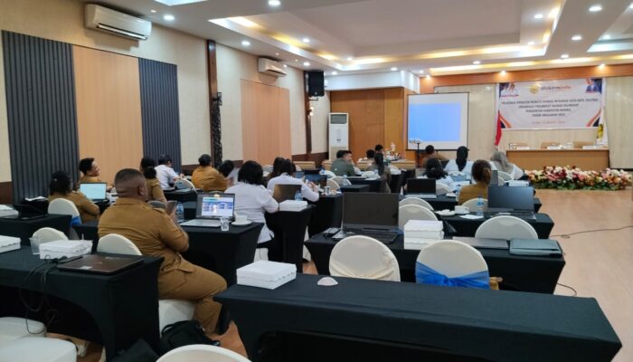 Diskominfo Mimika Gelar Pelatihan ‘Maitua’ Bagi Operator OPD