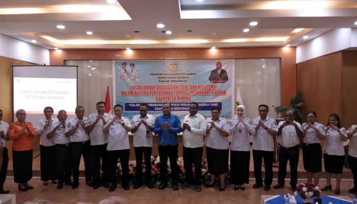 Gelar FGD Penyusunan Tupoksi Perkuat Kolaborasi Menuju Pemerintahan yang Adaptif dan Responsif