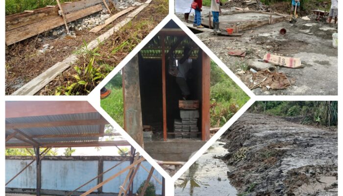 Kampung Bhintuka Laksanakan Lima Kegiatan Fisik, dari Pembangunan Jalan Tani hingga Pagar Kantor